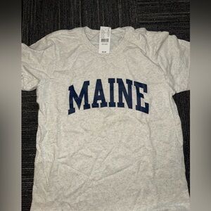 Maine Logo Tee